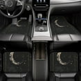 thumbnail image 7 of Vsdgher Abstract Starry Sky Moon Car Foot Mat Set of 4 Pieces Universal Floor Liner Car Accessories Fits Most Cars, Trucks, Vans, sedans, SUV, 7 of 7