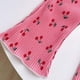 thumbnail image 5 of Odeerbi 1-7 Años Niñas Pantalones de Seda Acampanados de Punto Rib Pantalones de Seda Acampanados de Color Sólido Pantalones Transpirables, 5 of 5
