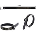 thumbnail image 5 of Ring Sizer 1-17, Measuring Tool with Magnified Glass, Reusable Finger Size Gauge Jewelry Sizing Tool USA Rings Size (White 1 PCS) 0.19x4.52 Inch, 5 of 5