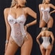thumbnail image 2 of Gibobby Lenceria mujer sexy Bragas de satén para mujer, sexy, con costuras de cinta, sin espalda, lencería erótica(Blanco, G), 2 of 5