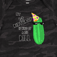 thumbnail image 4 of Inktastic My 1st Birthday is Kind of a Big Dill Pickle in Sunglasses Boys or Girls Baby Bodysuit, 4 of 5