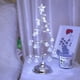 thumbnail image 2 of Lámpara de mesa Led en forma de árbol de Navidad de Metal, árbol de Navidad iluminado con luz nocturna colgante de cristal para dormitorio, 2 of 4