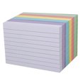 thumbnail image 1 of SOPOTUTU 300Pcs Single-Sided Horizontal Ruled Note Cards Assorted Color for Organized Note Writing, 1 of 8
