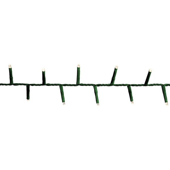 500L 5MM LED Multifunction Light String in Warm White, Green Wire