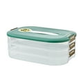 thumbnail image 1 of Hinati Clearance Food Storage Containers Household Dumpling Storage Box Airtight Food Storage Containers Set, Dry Food Canisters for Kitchen Pantry Organizers and Storage, Kitchen Storage Containers, 1 of 8