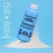 بلورات تنظيف أطقم الأسنان والمثبتات iSonic CSDW01 لأجهزة طب الأسنان وانقطاع التنفس أثناء النوم، زجاجة سعة 8 أونصة