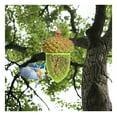 thumbnail image 2 of Bird Feeder Outdoor Hanging, Acorn Shaped Wild Bird Feeders for Yard Garden, Squirrel Proof Metal Cage Feeder, Durable Iron Mesh Seed Dispenser, 2 of 9