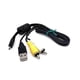 thumbnail image 3 of -E6 Camera Mini 8 Pin USB Data Cable with Video AV RCA Dual Multi-Function for CoolPix, 3 of 5