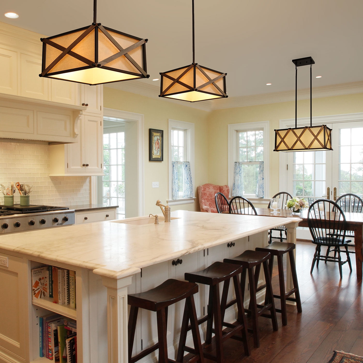 Pendant Lighting For Kitchen Island Farmhouse - Image to u