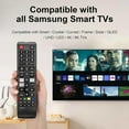 thumbnail image 3 of Universal Replacement Remote Control BN59-01315J for Samsung TVs, Compatible with All Samsung LCD, LED, HDTV, 3D and Other Smart TVs BN59-01315J BN59-01315A BN59-01301A BN59-01199F BN59-01303A, 3 of 7