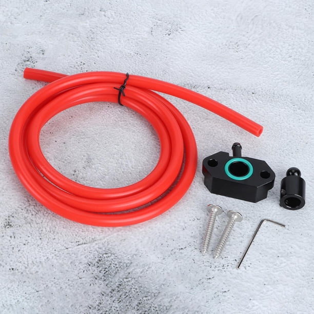 Adaptador de vacío turbo, grifo de refuerzo turbo de aluminio para automóvil, accesorios para automóvil, funcionalidad versátil