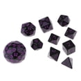 thumbnail image 1 of KLKCMS Pack of 10 Polyhedral D4-D20 Multi Sided Acrylic Dices Table Board Games, 1 of 8