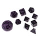thumbnail image 1 of Kit de 10 piezas de acrílico multicara para mesa de juego, accesorio para práctica de matemáticas para niños Púrpura, 1 of 8