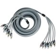 thumbnail image 1 of Cable RCA marino Skar Audio SKM6CHRCA25 de 6 canales, 7,5 m, 1 of 7