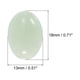 thumbnail image 2 of Cuentas de Piedra Ovalada Unique Bargains Ágata 18mm x 13mm Plano Espalda Cristal Claro Verde 7uds, 2 of 7