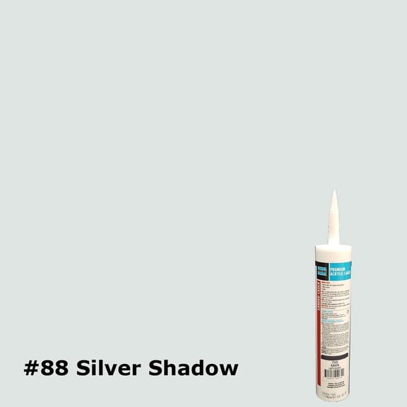 LATICRETE Premium Acrylic SANDED Caulk 10.3oz Sealant Tube #7288 SILVER SHADOW
