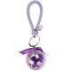 thumbnail image 4 of Llavero de flores conservadas, creatividad, colgante, bola redonda, pedante, regalo, adornos artesanales, color morado, 4 of 5