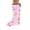 Breast Cancer Pink Ribbon, variant on COEQINE Breast Cancer Leg Cast Covers Pink Ribbon Broken Leg Shower Cast Cover-S Washable Cast and Bandage Protector Easy to Put on Cast Scratcher Sleeve for Women Gifts