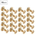 thumbnail image 1 of Rivet Kit 50 Set 8mm Pure Copper Flat Head Rivets Leather Strap Screws Kit For Notebook Binding, 1 of 8
