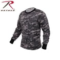 thumbnail image 1 of Rothco Long Sleeve Digital Camo T-Shirts - Subdued Urban Digital Camo, Small, 1 of 4