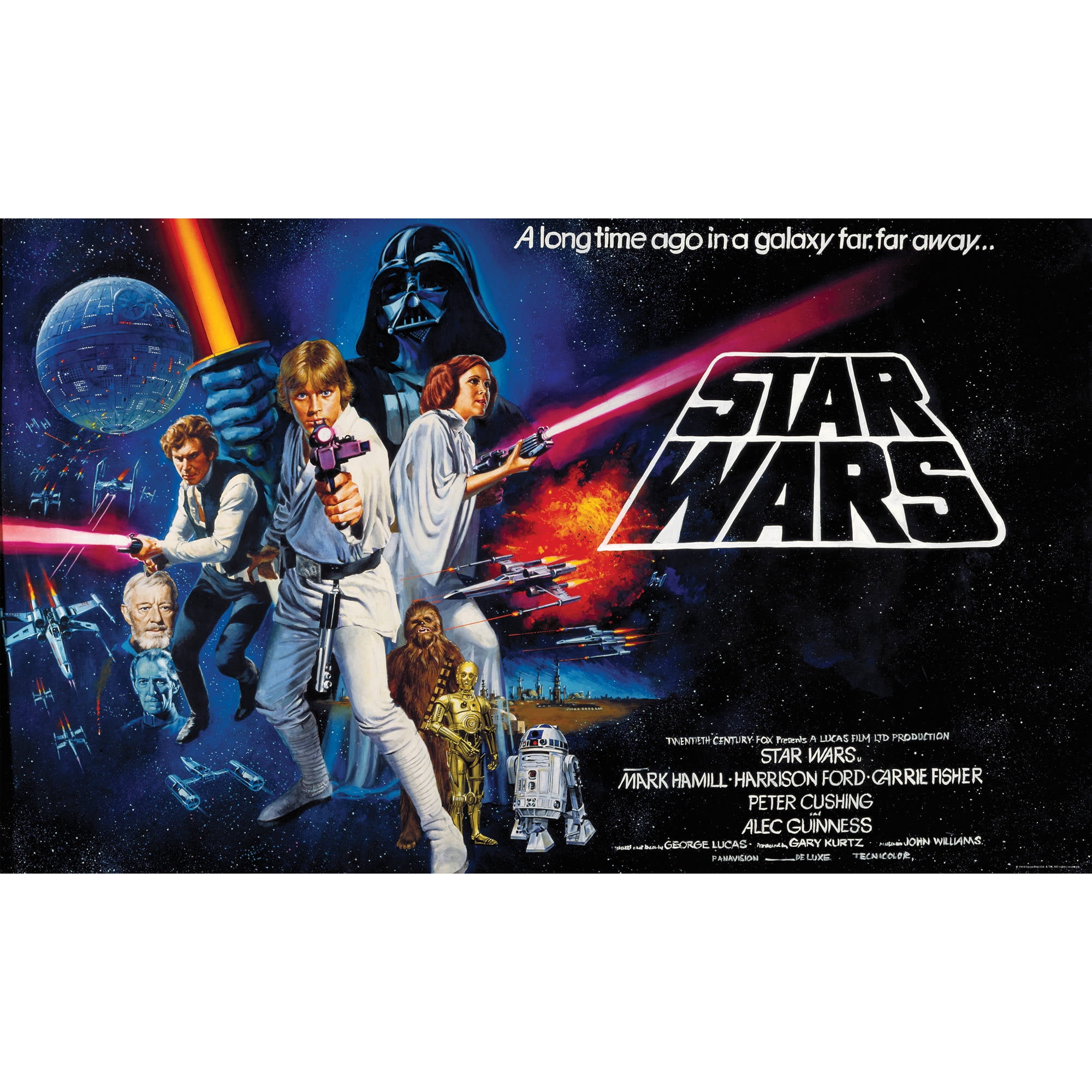 Star Wars Wall Murals roommates star wars classic xl wall mural - walmart Star Wars Wall Murals roommates star wars classic xl wall mural - walmart