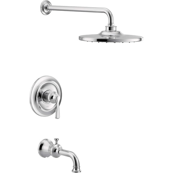Moen UTS344303EP Colinet M-CORE 3-Series 1-Handle Eco-Performance Tub and Shower Trim Kit, Valve Required, Chrome
