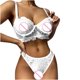 thumbnail image 4 of Lencería sexy para mujer Corset Free Wire Intimates Ropa de dormir Ropa interior Sujetador + Calzoncillos Fridja  nalpqowj45046, 4 of 5