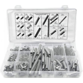 thumbnail image 1 of Assortiment de Ressort de Compression et d'Extension, Kit de Matériel d'Assortiment de Ressort en Métal et Acier, 200 Pcs/boîte, 1 of 5