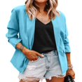 thumbnail image 1 of Womens Suit Coat Jacket Open Front Long Sleeve Work Office Blazer, 1 of 4