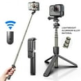 thumbnail image 3 of L03 Bluetooth 4.0 Inalámbrico Aleación de Aluminio Selfie Stick Trípode Plegable, 3 of 8