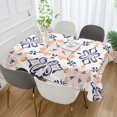 thumbnail image 2 of Yayeee Tablecloths 60" x 120" Rectangle Wrinkle Resistant Party Table Cover, Colorful Abstract Pattern, 2 of 8