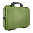 thumbnail image 2 of Eylar Medium 20in Protective Gear Case Water and Shock Resistant w/ Foam, Green,, 2 of 3