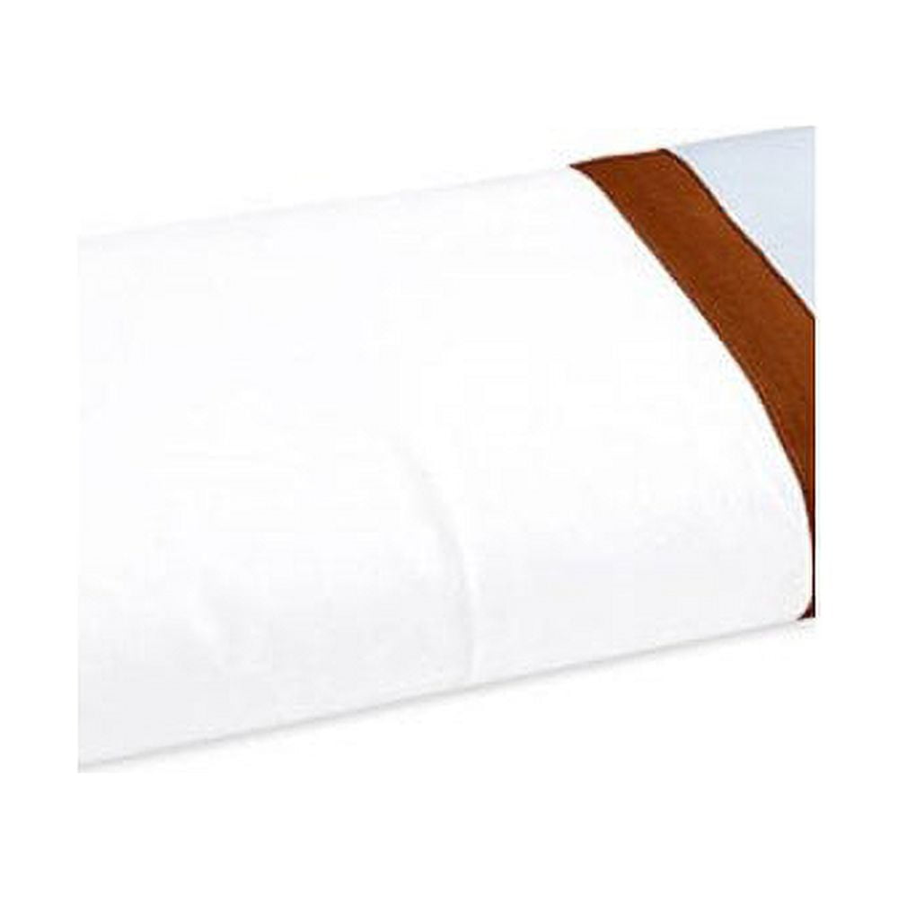 Bacati - Solid Crib or Toddler Bed Fitted Sheet 100% Cotton Percale