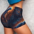 thumbnail image 3 of Picia Cool Dolphin Printed Workout Shorts for Women Seamless Scrunch Butt Lifting High Waisted Yoga Gym Booty Running Moisture-wicking Short Pants-XX-Large, 3 of 9