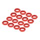 thumbnail image 1 of Tuerca de Rueda Unique Bargains 17 mm Aluminio M12X1.0mm 16Pcs Rojo, 1 of 6