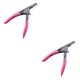 thumbnail image 1 of Qarigey Cortador de puntas de uñas Salones Accesorios para extensiones Reparaciones Decoración rosado 2Conjunto, 1 of 6