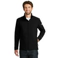 thumbnail image 3 of The North Face Men's Jacket Stretch Tech Softshell Long Sleeve Full Zip Coat, Blue Grey, XL, 3 of 4