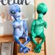 thumbnail image 4 of Alien-Muñeca de peluche de 50-100cm para niños, juguete de animales de peluche, regalo creativo, 4 of 5