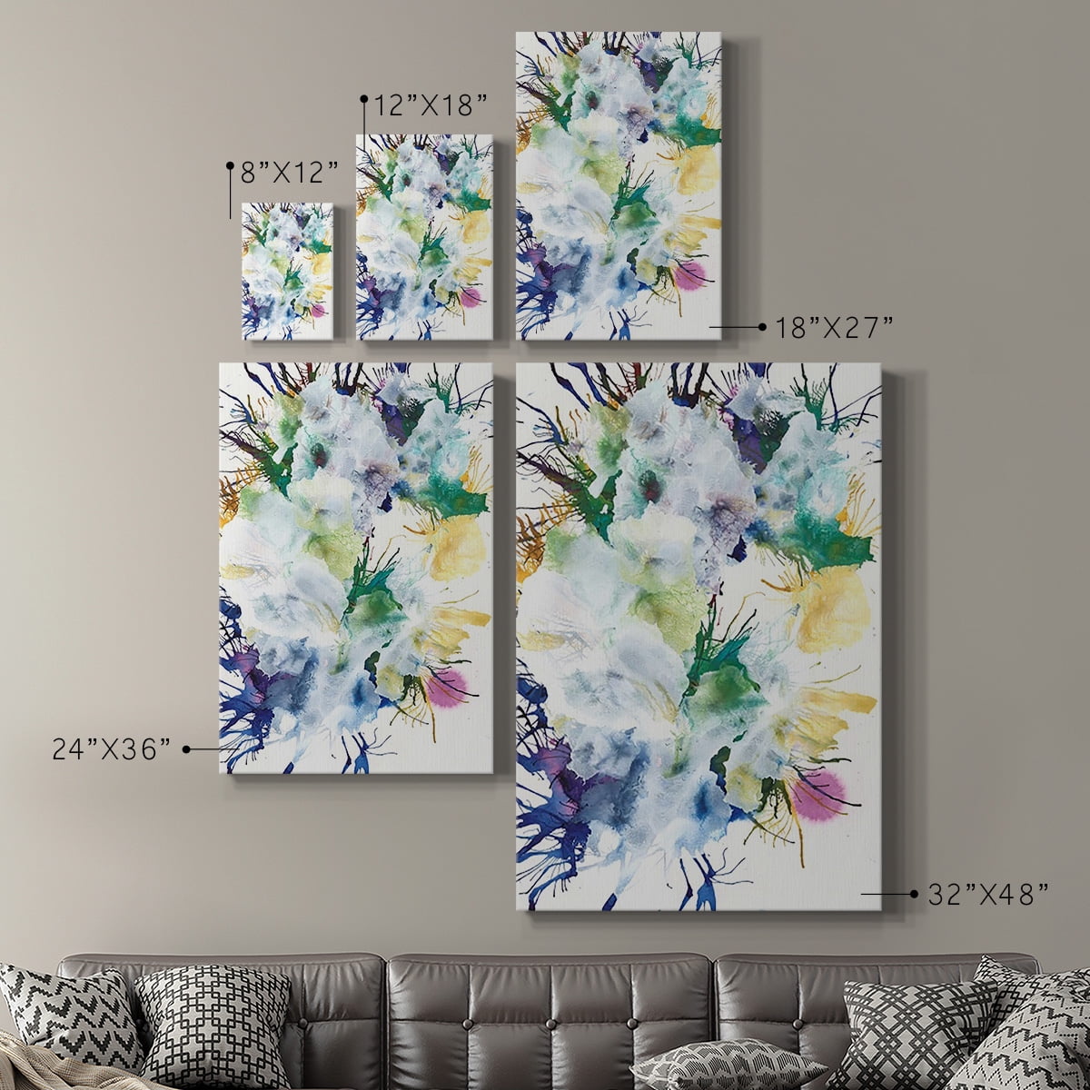 Like An Iris II Premium Gallery Wrapped Canvas - Ready to Hang