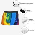 thumbnail image 6 of Balery Rainbow Colored Men's Boxer Briefs, Soft and Breathable Cotton Underwear with nylon Waistband-X-Large, 6 of 9