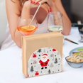thumbnail image 3 of Yayeee Napkin Holder for Table Set of 2 Kitchen Paper Tissue Organization, Gray Christmas Santa, 3 of 8