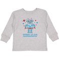 thumbnail image 3 of Inktastic Robot Geared Up Kindergarten Boys or Girls Long Sleeve Toddler T-Shirt, 3 of 5