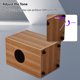 thumbnail image 3 of Cajón de madera, tambor manual, superficie lisa y brillante, 3 of 8