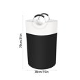 thumbnail image 3 of Cesto de ropa sucia plegable de 90 l, cesto para ropa sucia con asa protectora de espuma de aluminio para dormitorios universitarios, baño, dormitorio, bolsa de lavandería en liquidación, 3 of 6