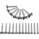 thumbnail image 1 of Brocas para madera 19 piezas (10 mm - 40 mm) Avellanador de carburo, instalación de puertas esféricas, cajones, Brocas para dar forma a agujeros limpios y planos en la base de la madera, 1 of 5