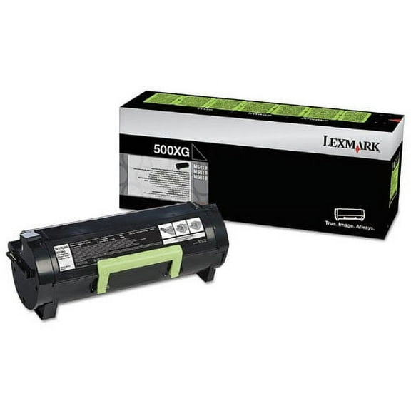 Lexmark 50F0X0G High-Yield Toner, 10000 Page-Yield, Black