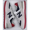 thumbnail image 1 of New Balance Mens 574 Classic Grey Red ML574MUB Size 10 D NWOB Lifestyle Running, 1 of 6