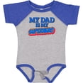 thumbnail image 3 of Inktastic My Dad is My Superhero Boys or Girls Baby Bodysuit, 3 of 5