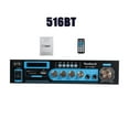 thumbnail image 1 of 1200W Bluetooth Amplifier 2CH HIFI Stereo Power AMP USB FM Radio Car Home Theater With Remote Control ,Efficient Heatsink, 1 of 7