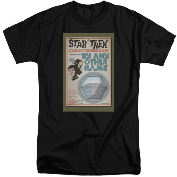Star Trek Tos Episode 51 Adult Tall T-Shirt 18/1 T-Shirt Black